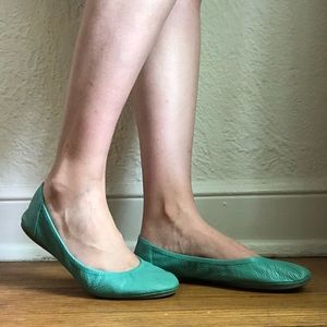 Vince Canute robin’s egg blue flats, size 9
